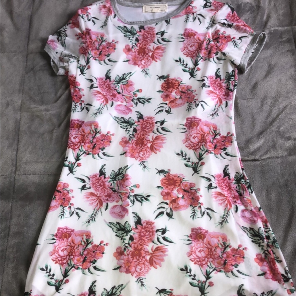 Floral tight dress